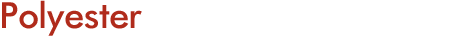 Polyester A man made material which replaces shell,buffalo horn and nut materials.